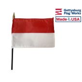 Monaco Stick Flag - 4x6"