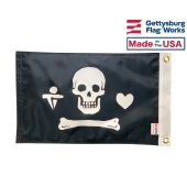 Stede Bonnet Boat Flag, a.k.a. the Gentleman Pirate