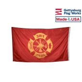 Fire Department Maltese Cross Flag