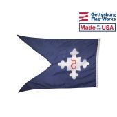 5th Corp HQ Guidon Flag (1861) - 3x5'
