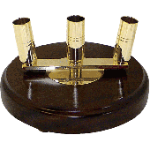 Signature Mahogany Floor Stand Three Hole