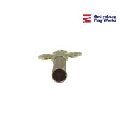 Botonee Cross Gold Finial 