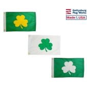12x18" "Glamrock" Shamrock Boat Flag (Sewn)