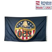 3x5' Navy 250 Year Anniversary Commemorative Flag