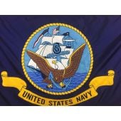 U.S. Navy Applique Flag, 3x5