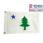 Maine State Flag For Indoor & Outdoor Use