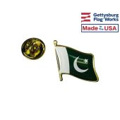 Pakistan Lapel Pin (Single Waving Flag)