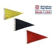 Blank Nylon Triangle Pennant Flags - Choose Options