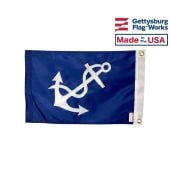 12x18" Port Captain Officer Boat Flag - Yacht Club Officer Flags