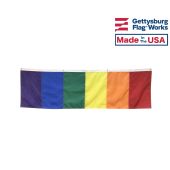 Rainbow Banner Fat Front