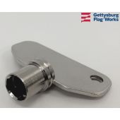 Replacement Key for Internal Halyard Flagpole