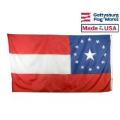 13 Stars and Bars Flag - 3x5'