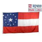 13 Stars and Bars Flag - 3x5'