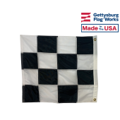 Black and White Checkered Flag