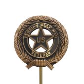 Persian Gulf Bronze Grave Marker Back