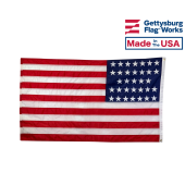 Historical American 33 Star Flag