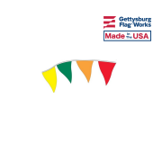 Multi-Color Triangle Pennants