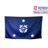 Coast Guard Vice Admiral (3 Star) Officer Outdoor Flag