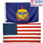 Vermont & Battle-Tough® American Flag Combo Pack