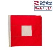 Wig-Wag Flag Set - Flag and Torch Signal Flags 