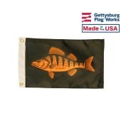 12x18" Yellow Perch - Fishing Boat Flag
