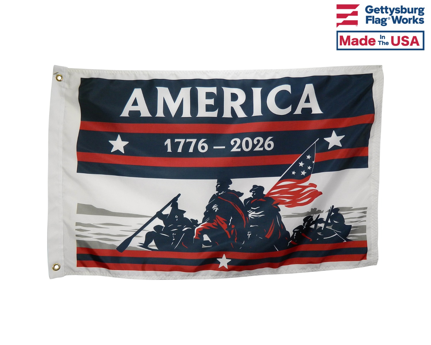 America 250 - Dare To Cross Flag 1776-2026