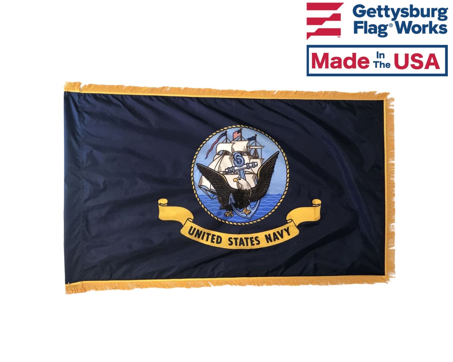 US Navy Flag with Official Seal | Gettysburg Flag Works