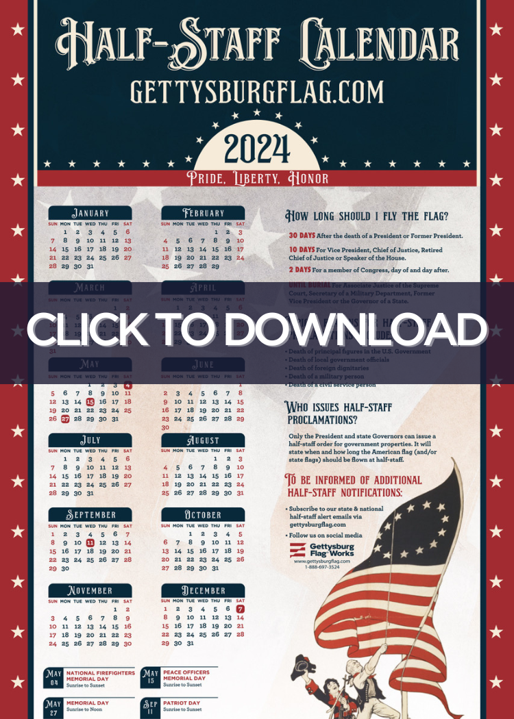 Half Staff Dates Poster 2023