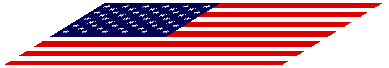 American flag held out flat