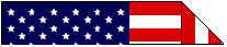 repeat the triangle pattern all the way down the flag