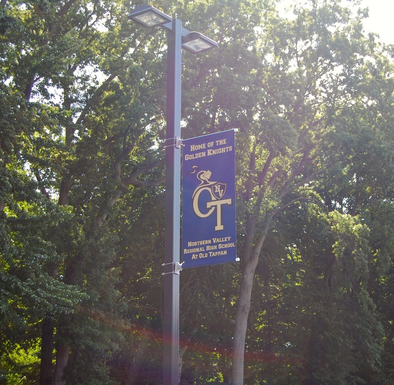 Custom School Street Pole Banner