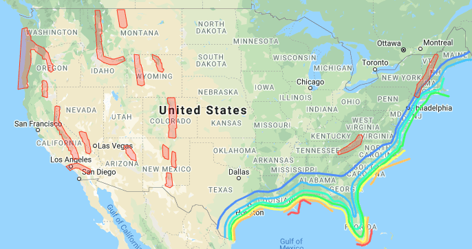 Wind Rating Map