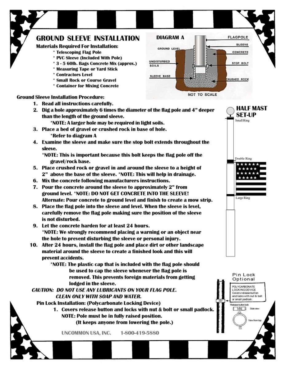 INSTALLATION INSTRUCTIONS