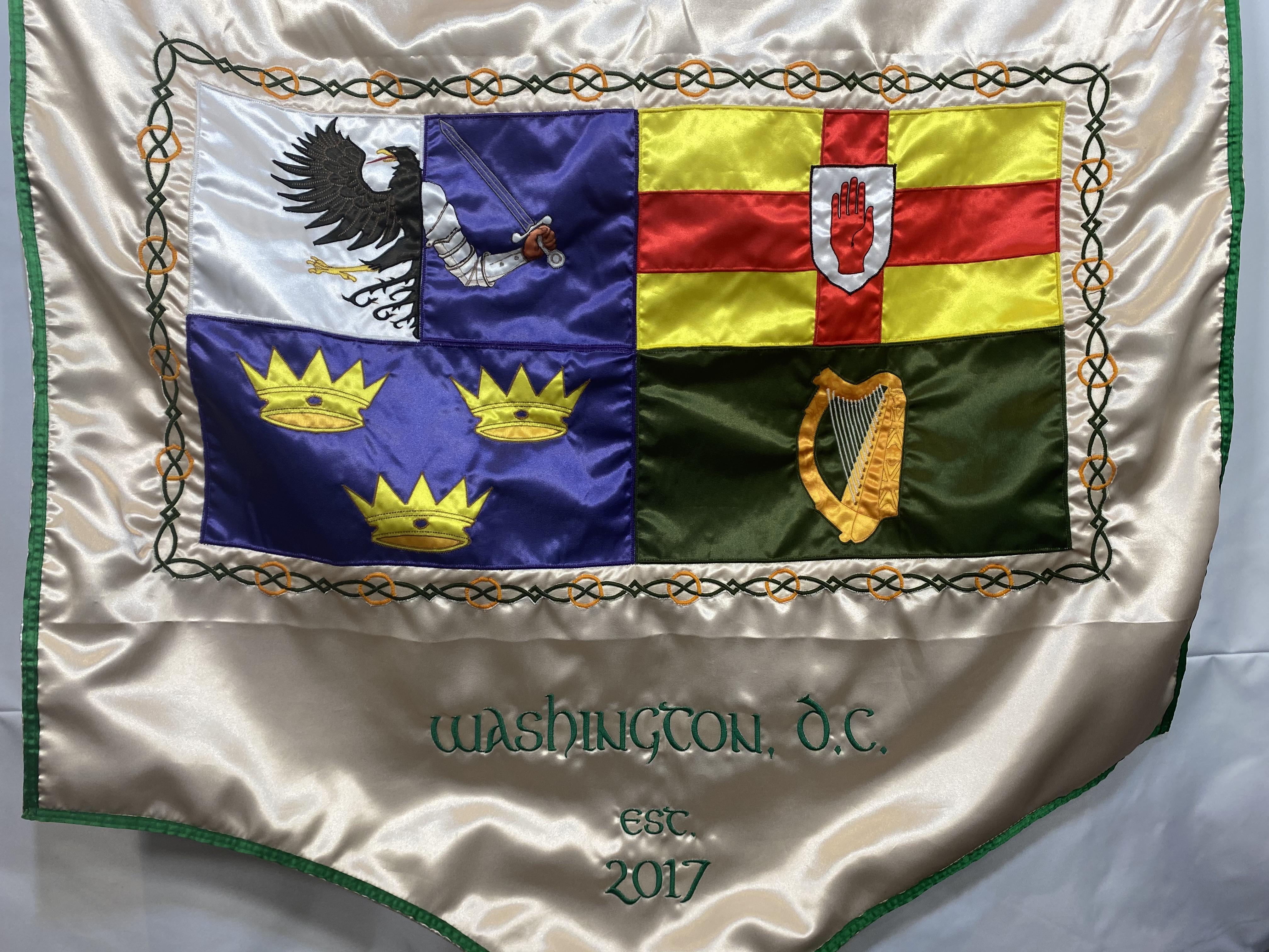 Custom Applique Lodge Banner