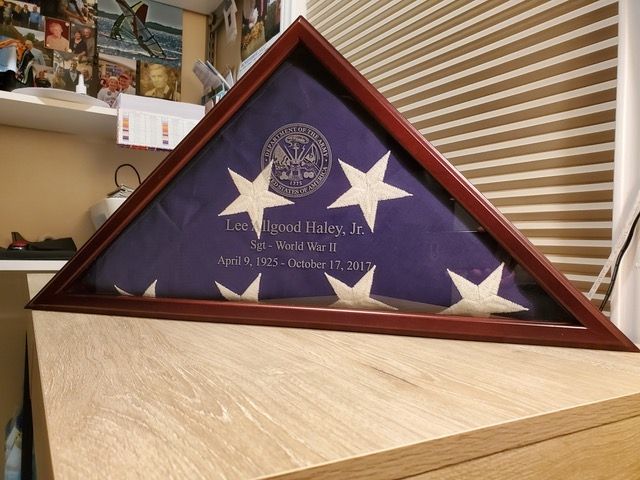 engraved memorial case customer photo