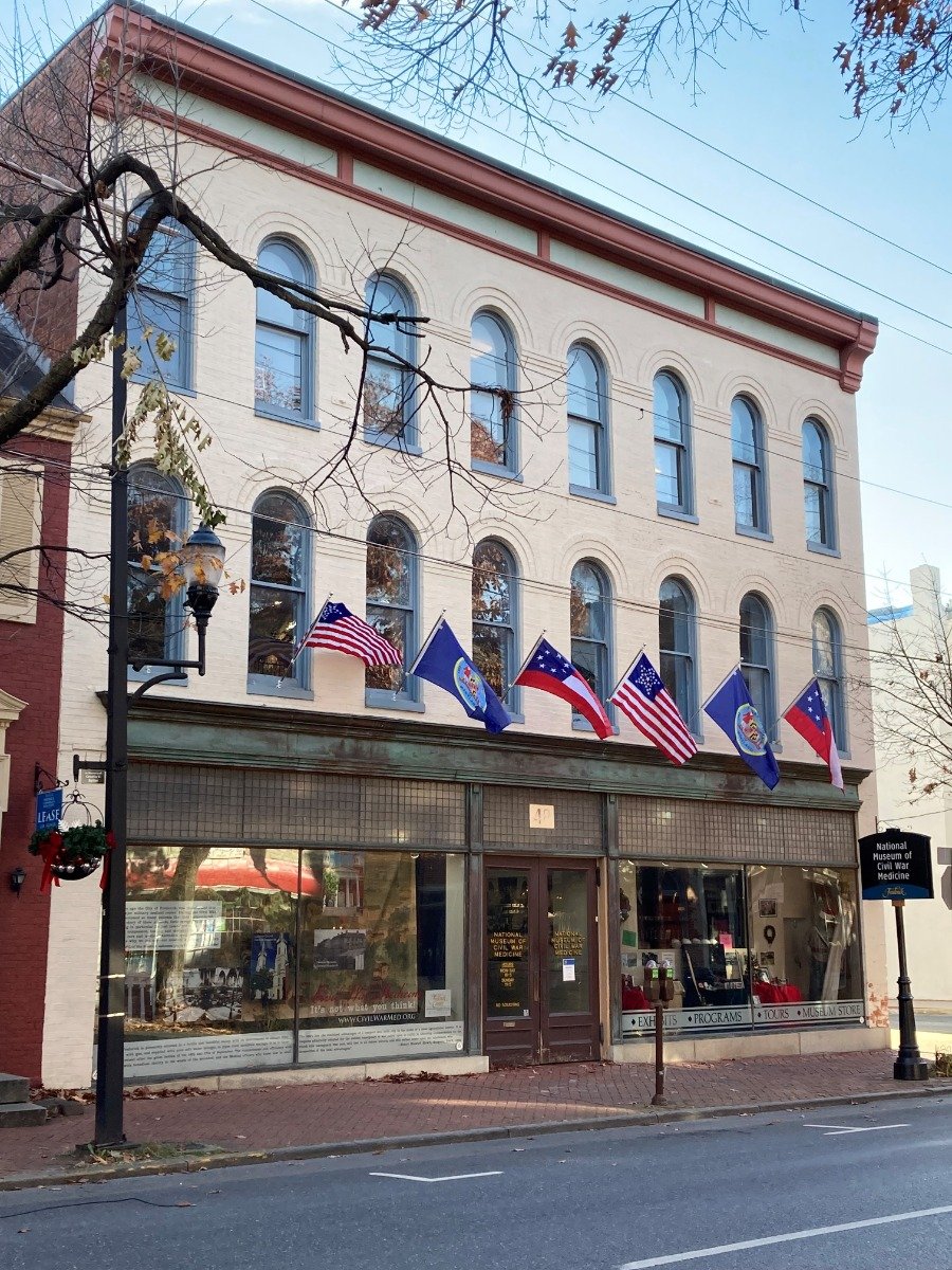 historical civil war flag museum photo